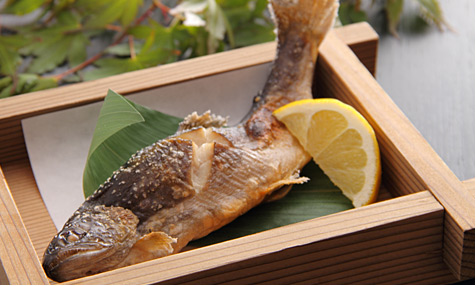 岩魚の塩焼き